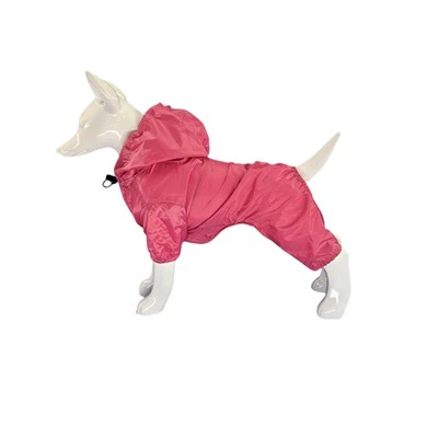 Koerte vihmamantlid kapuutsiga